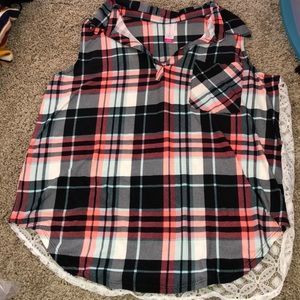 Colored striped shirt